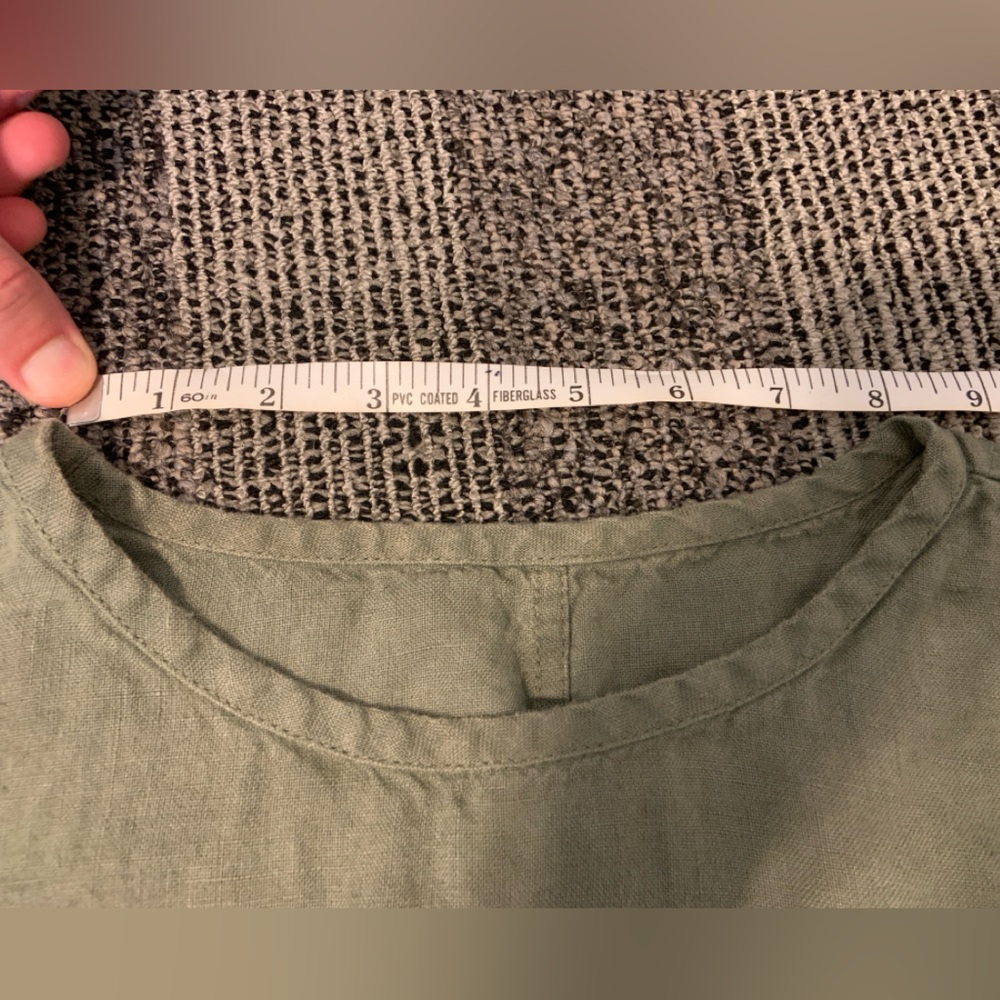 NotPERFECTLINEN Men’s linen t-shirt BURNIE
Forest Green Size Small - Picture 6 of 9